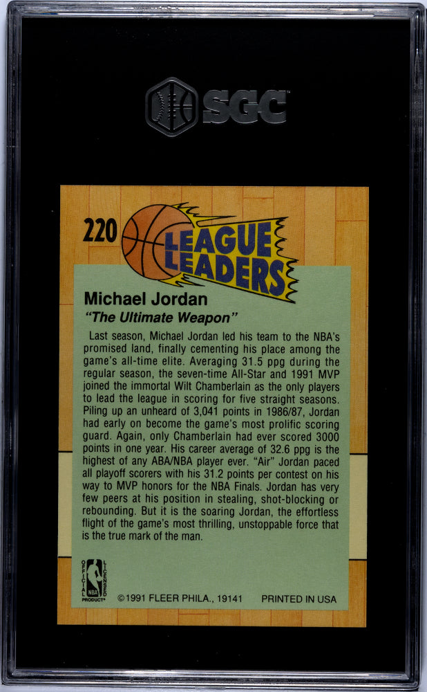 1991-92 Fleer Michael Jordan