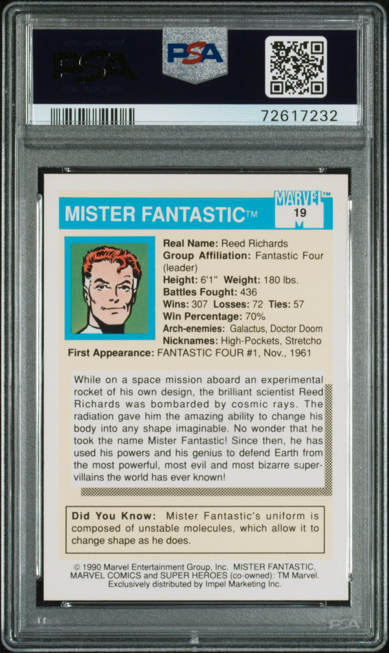 1990 Marvel Mister Fantastic