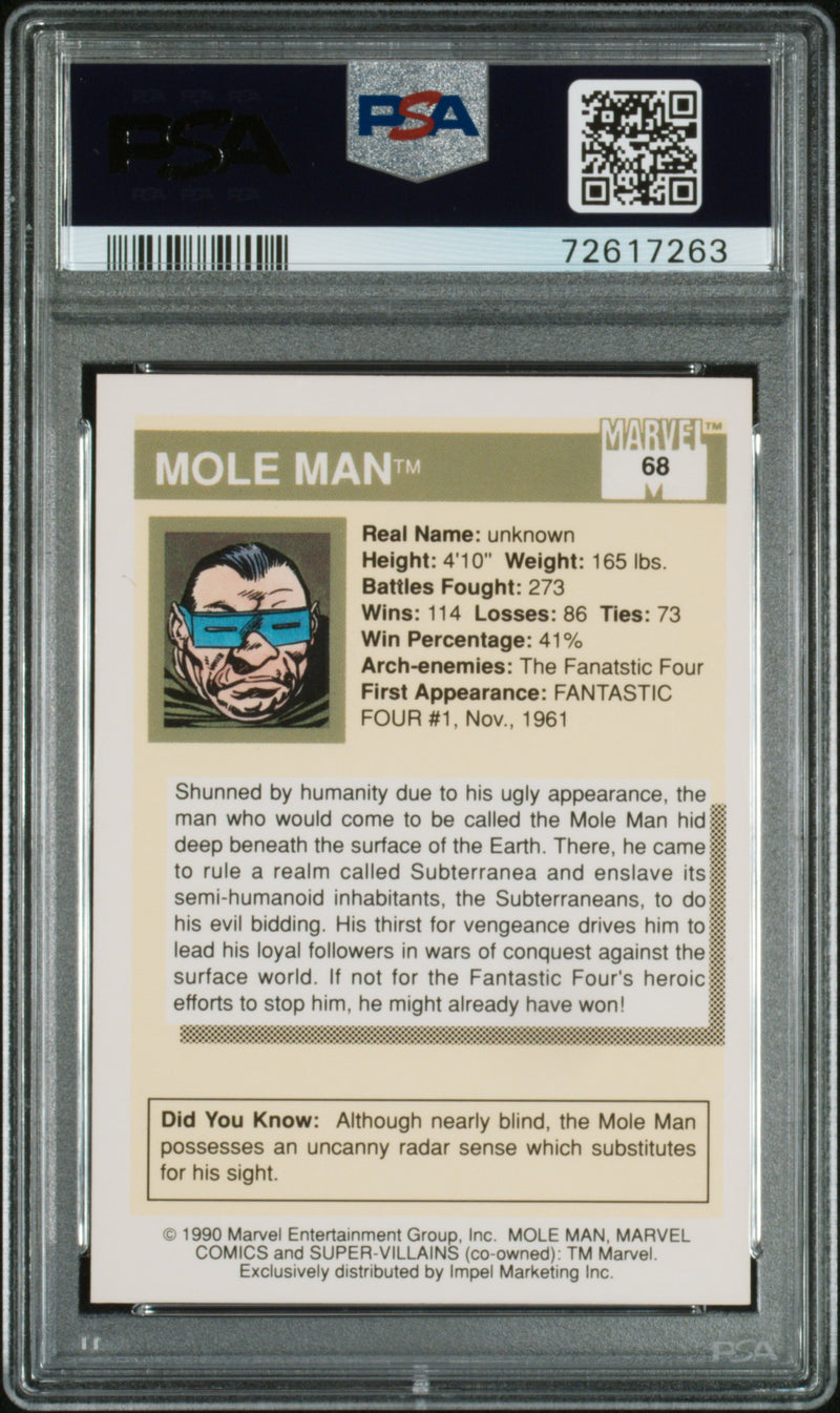 1990 Marvel Mole Man