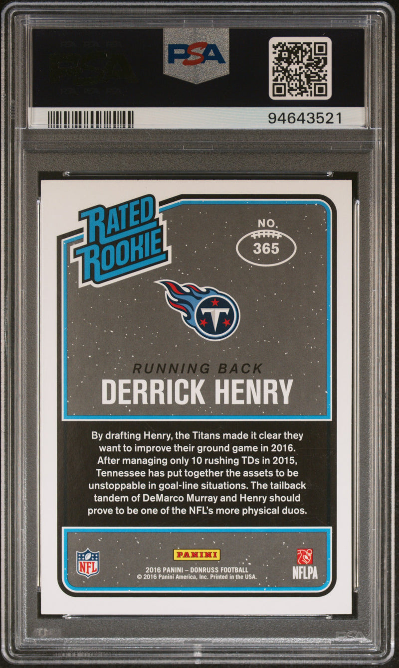 2016 Panini Donruss Derrick Henry