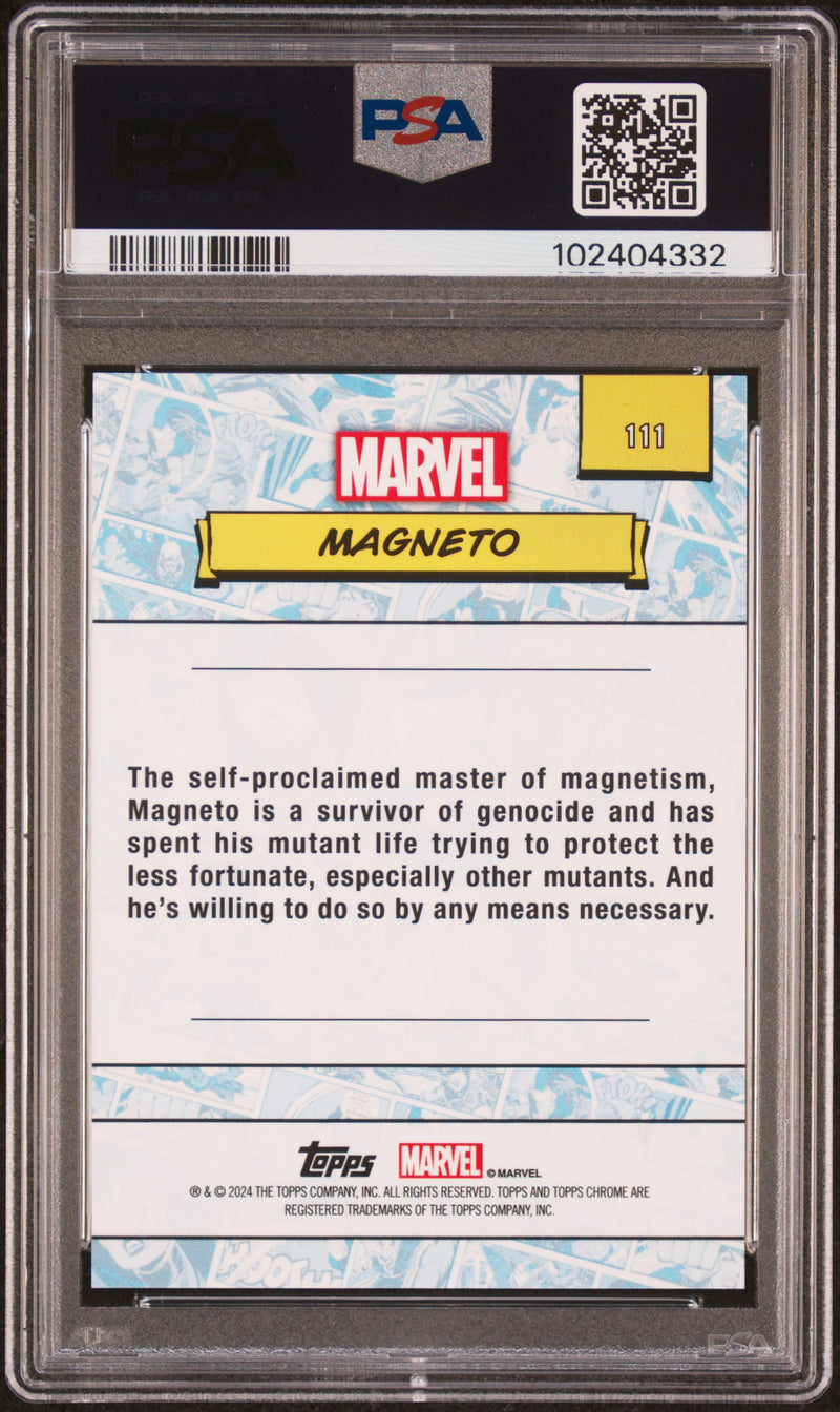 2024 Topps Chrome Marvel Magneto