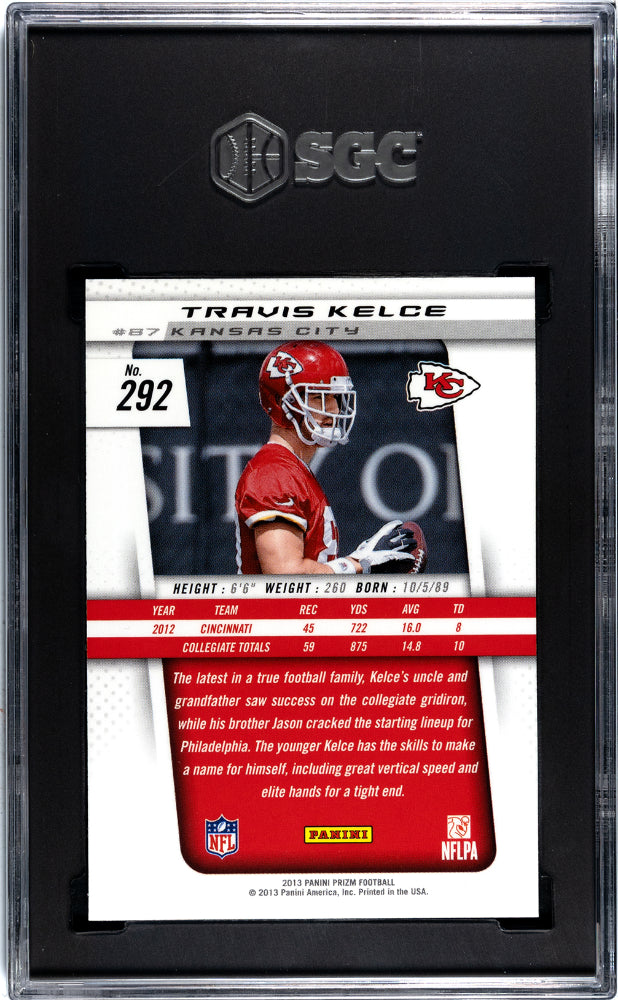 2013 Panini Prizm Travis Kelce Rookie