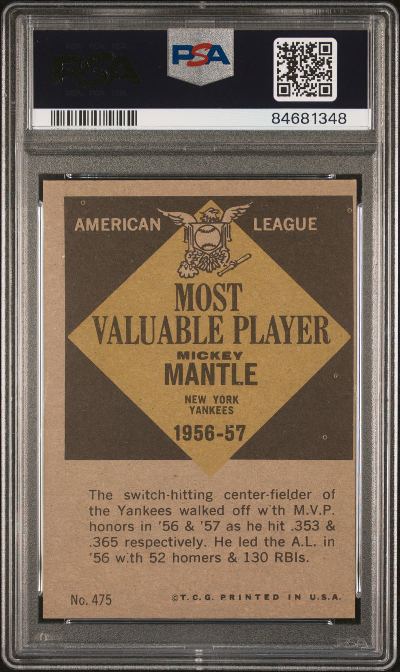 1961 Topps Mickey Mantle