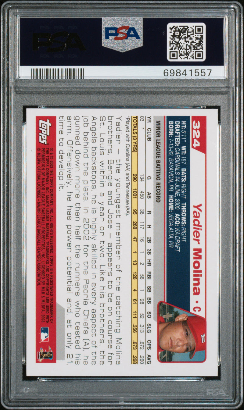 2004 Topps Yadier Molina