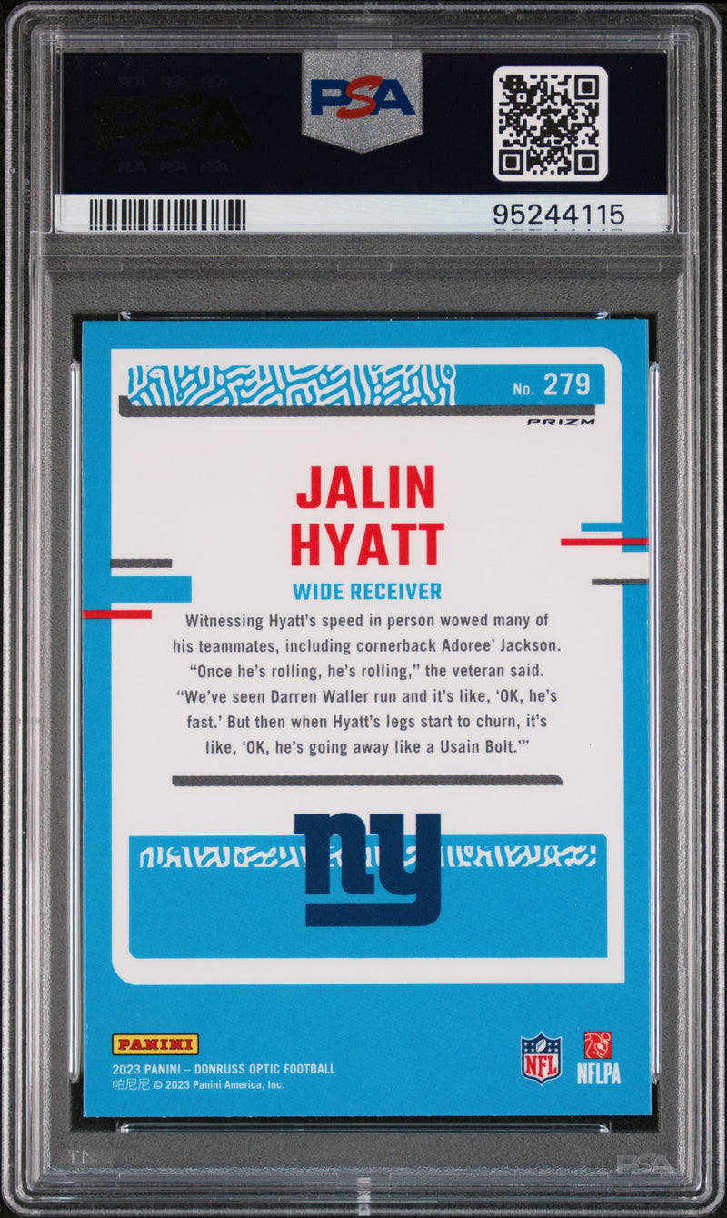 2023 Panini Donruss Optic Jalin Hyatt