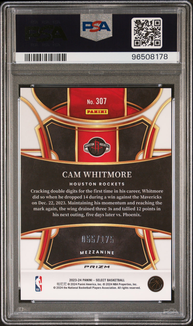 2023 Panini Select Rookie Cam Whitmore Maroon Prizm