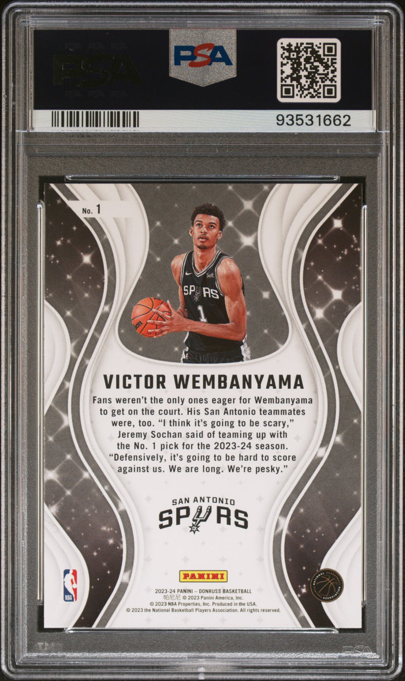 2023 Panini Donruss Magicians Victor Wembanyama