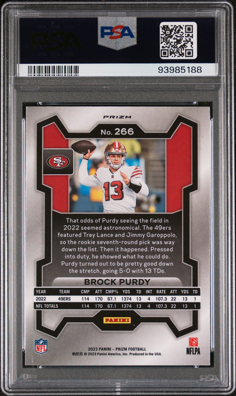 2023 Panini Prizm Brock Purdy