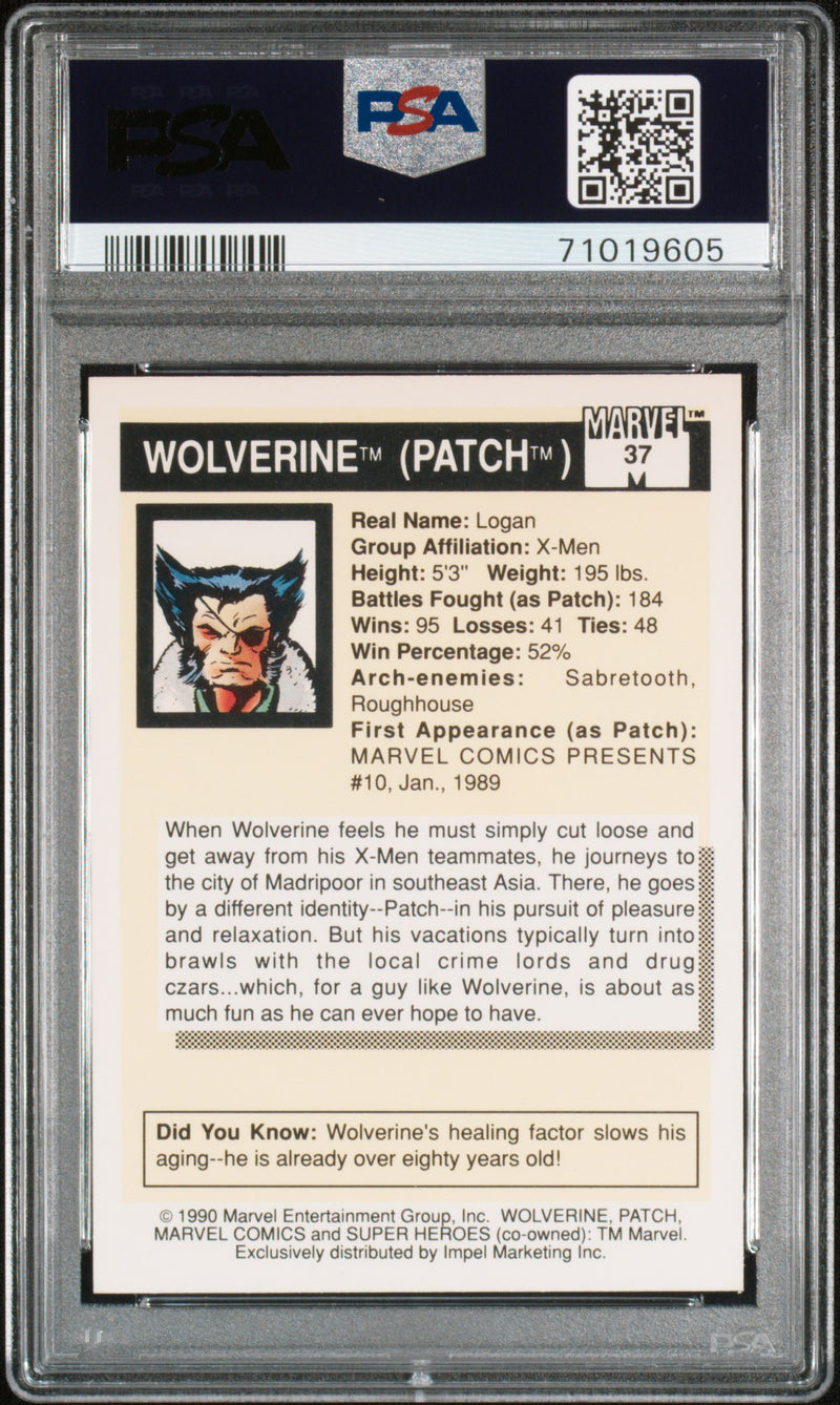 1990 Marvel Wolverine