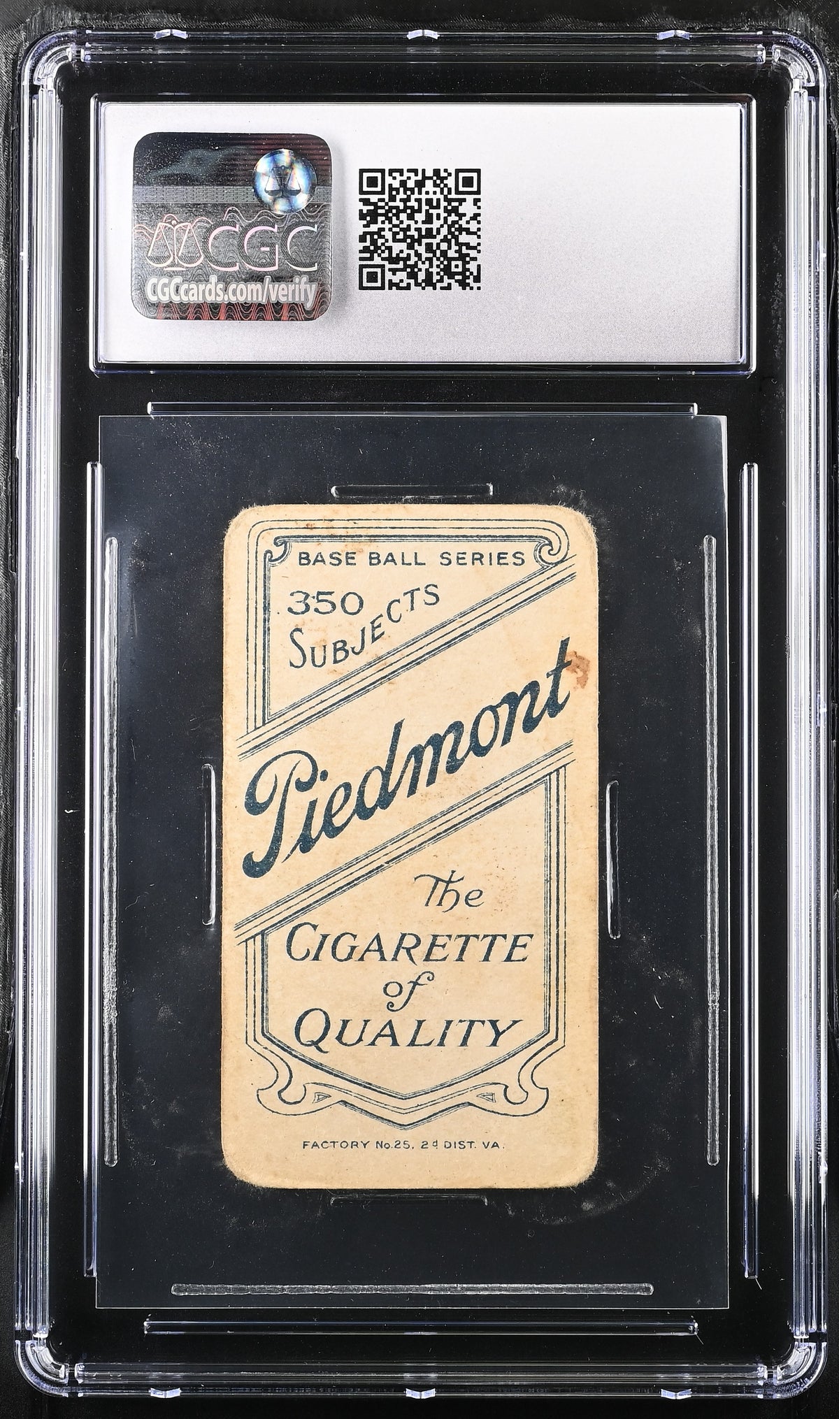 1909-11 T206 Art Fletcher CGC 1.5 New York Giants