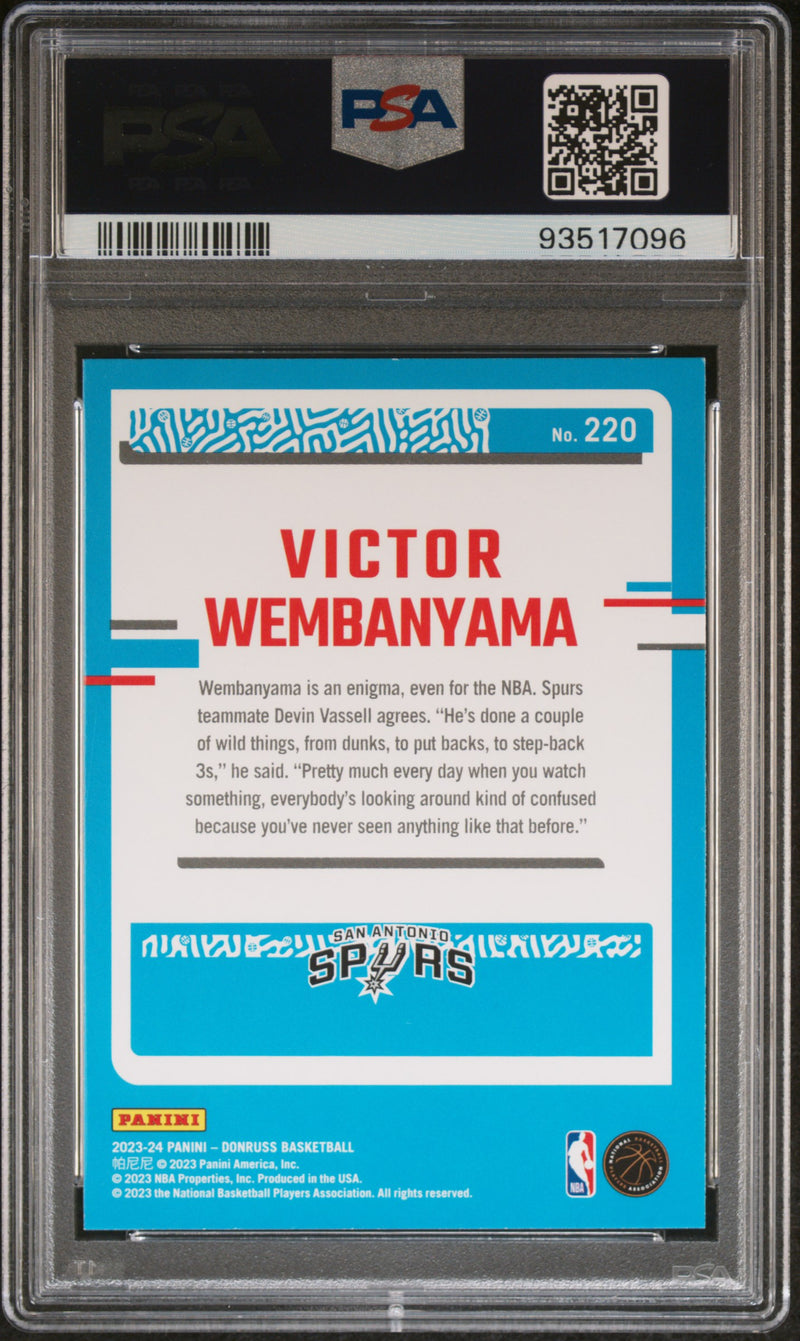 2023 Donruss Victor Wembanyama Rookie