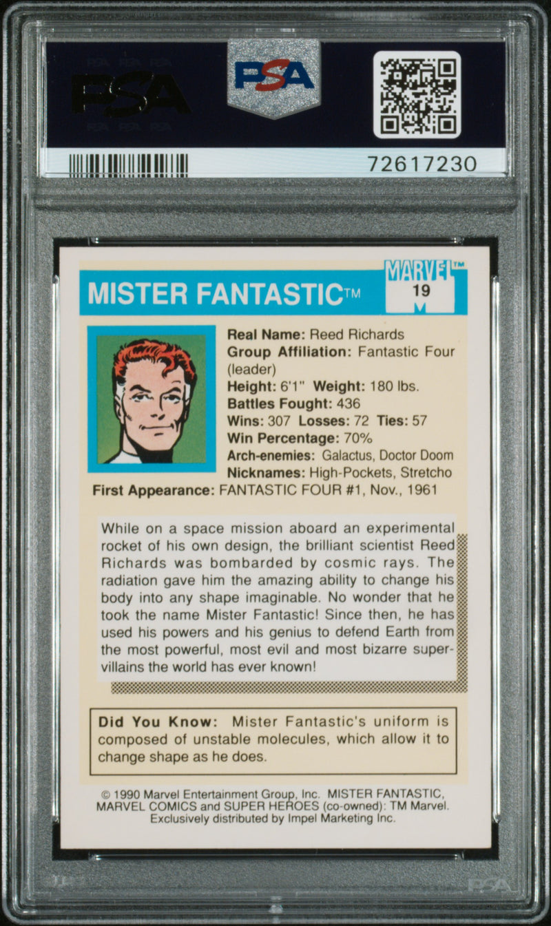 1990 Marvel Mister Fantastic