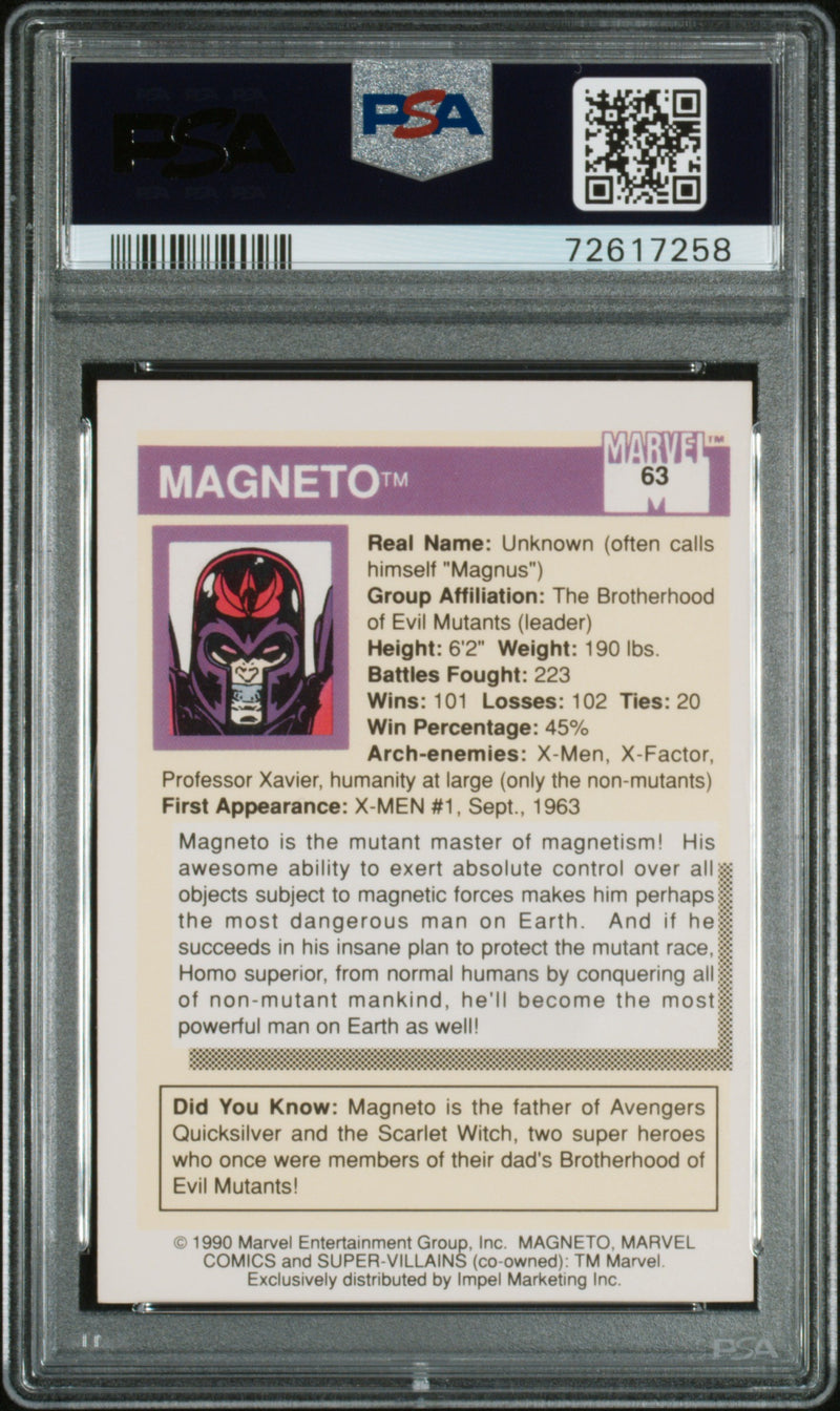 1990 Marvel Magneto