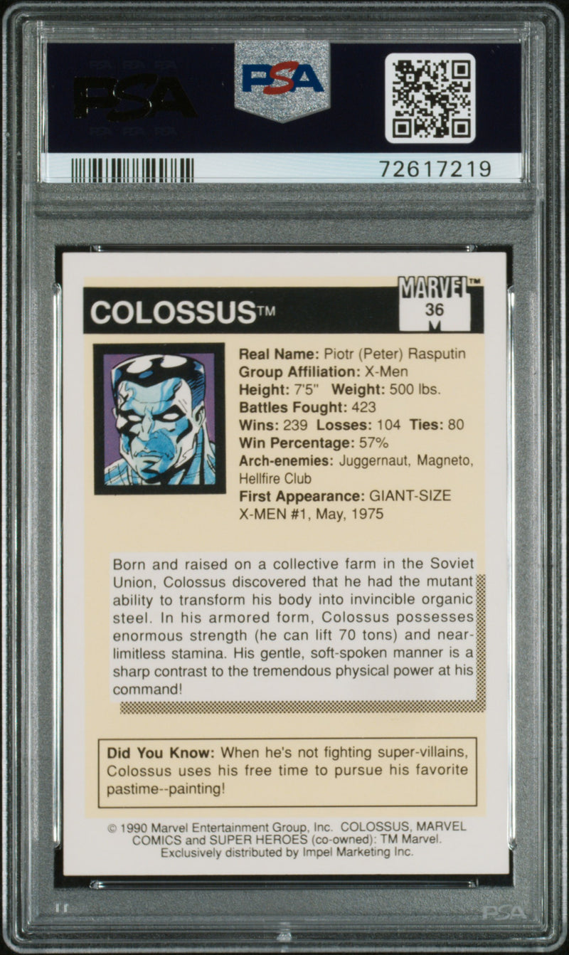 1990 Marvel Colossus