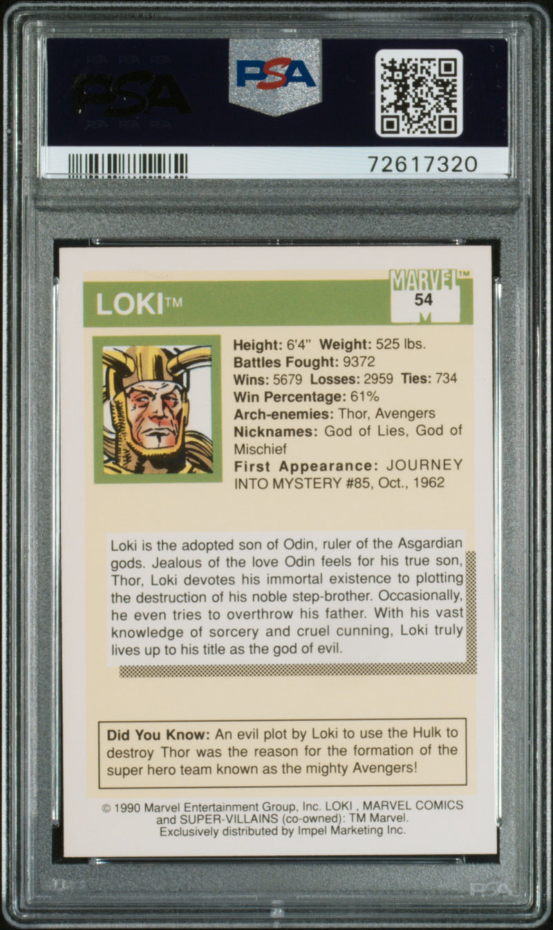 1990 Marvel Loki