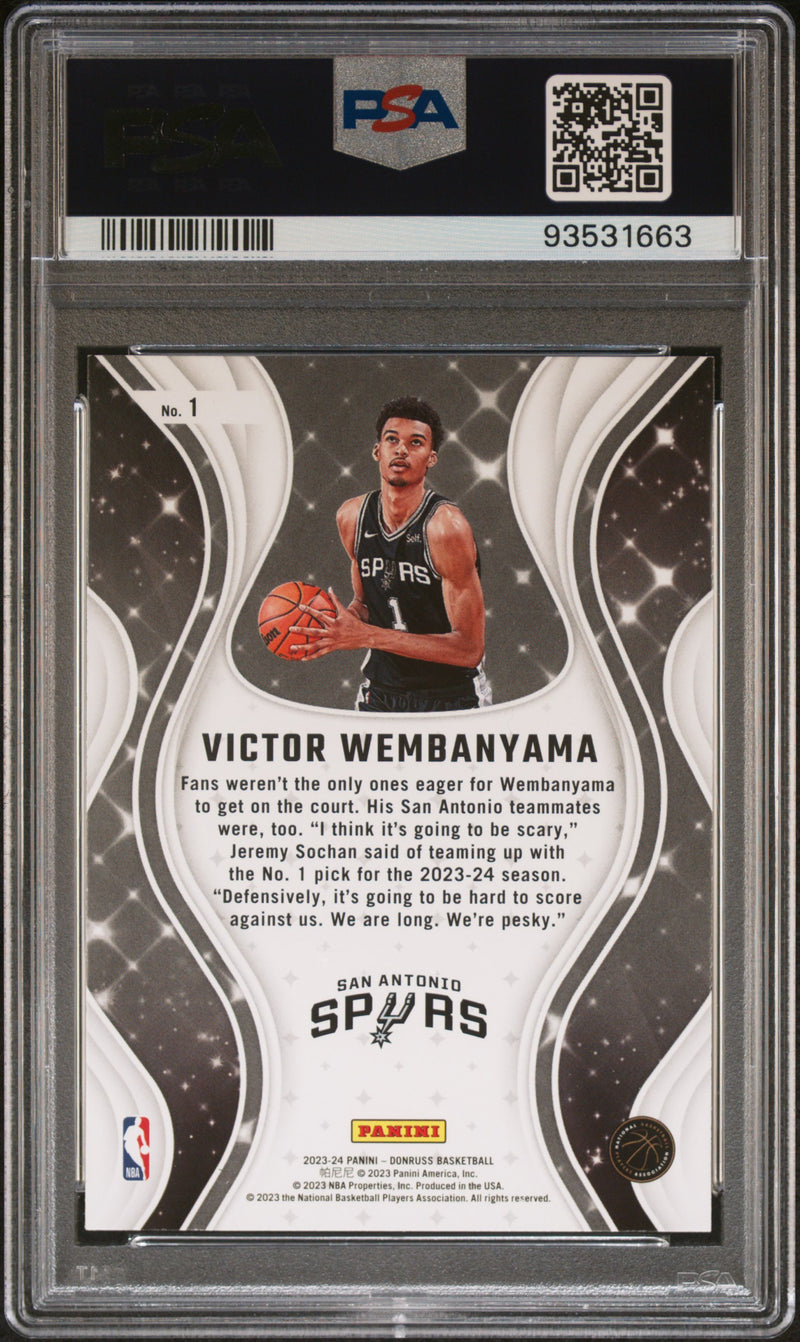 2023 Panini Donruss Magicians Victor Wembanyama
