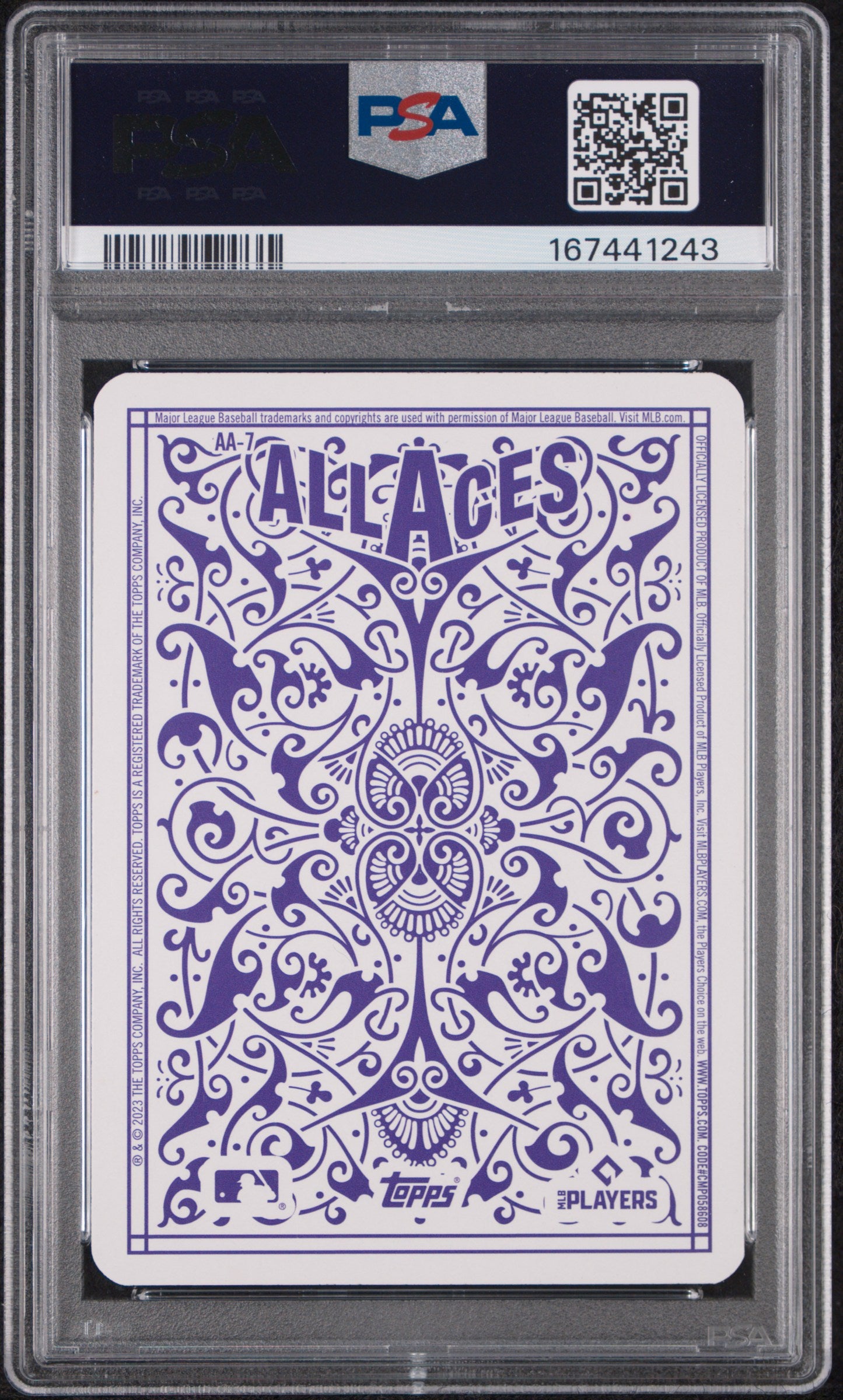 2023 Topps All Aces Clayton Kershaw #AA7 PSA 9 Los Angeles Dodgers