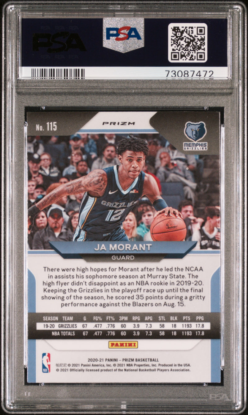 2020 Panini Prizm Ja Morant