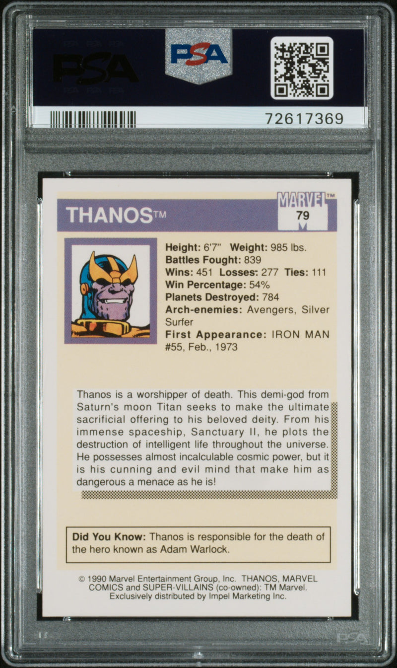 1990 Marvel Thanos