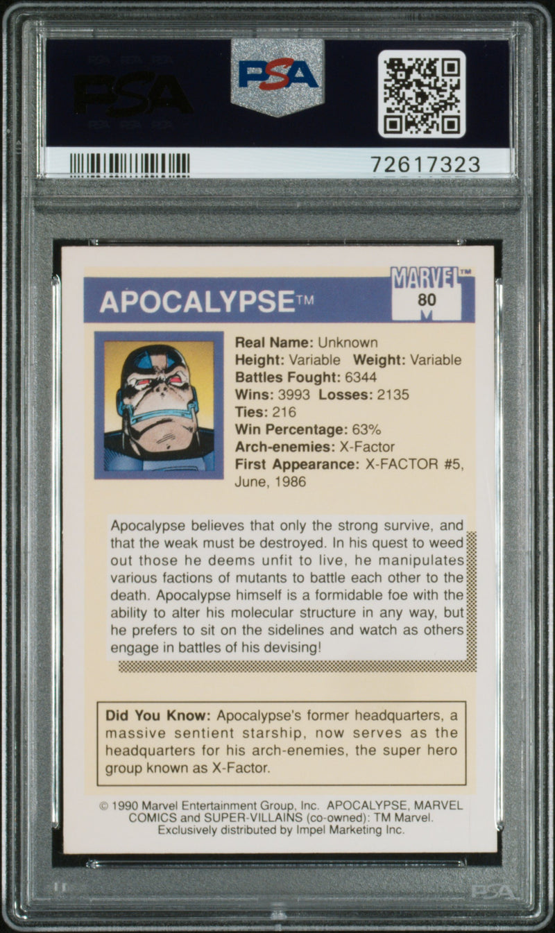 1990 Marvel Apocalypse