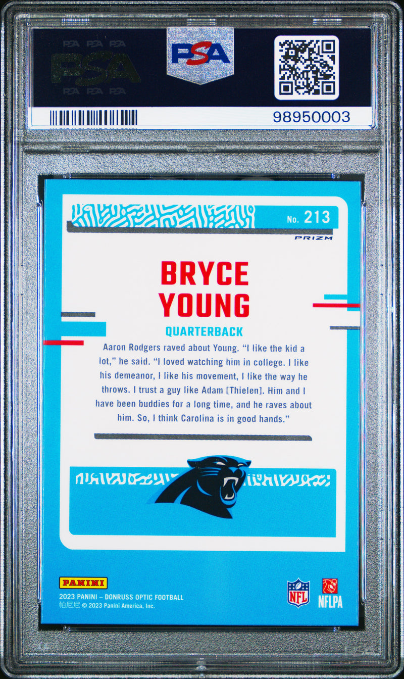 2023 Panini Donruss Optic Bryce Young Holo