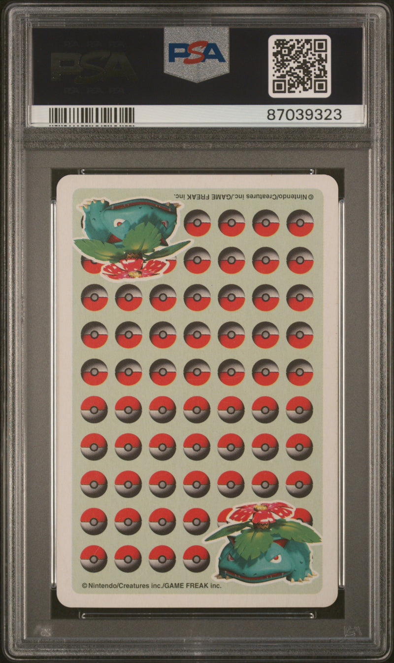1998 Pokemon Stadium Green Version Playing Cards Pokemon Dratini Greek PSA 9
