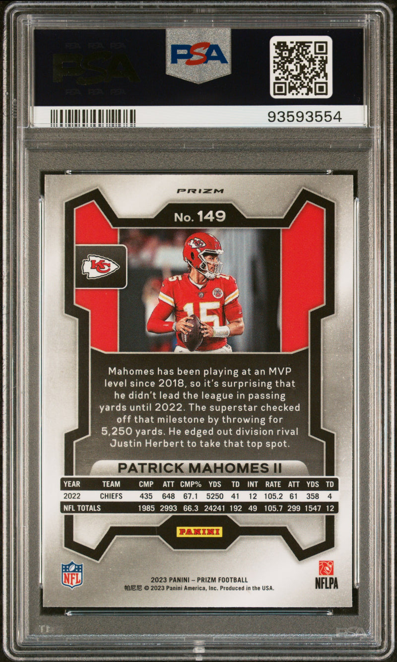 2023 Panini Prizm Patrick Mahomes II