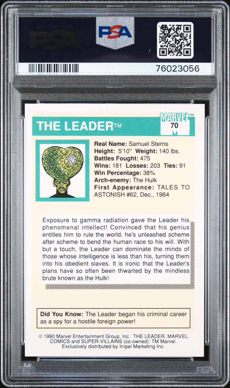 1990 Marvel The Leader