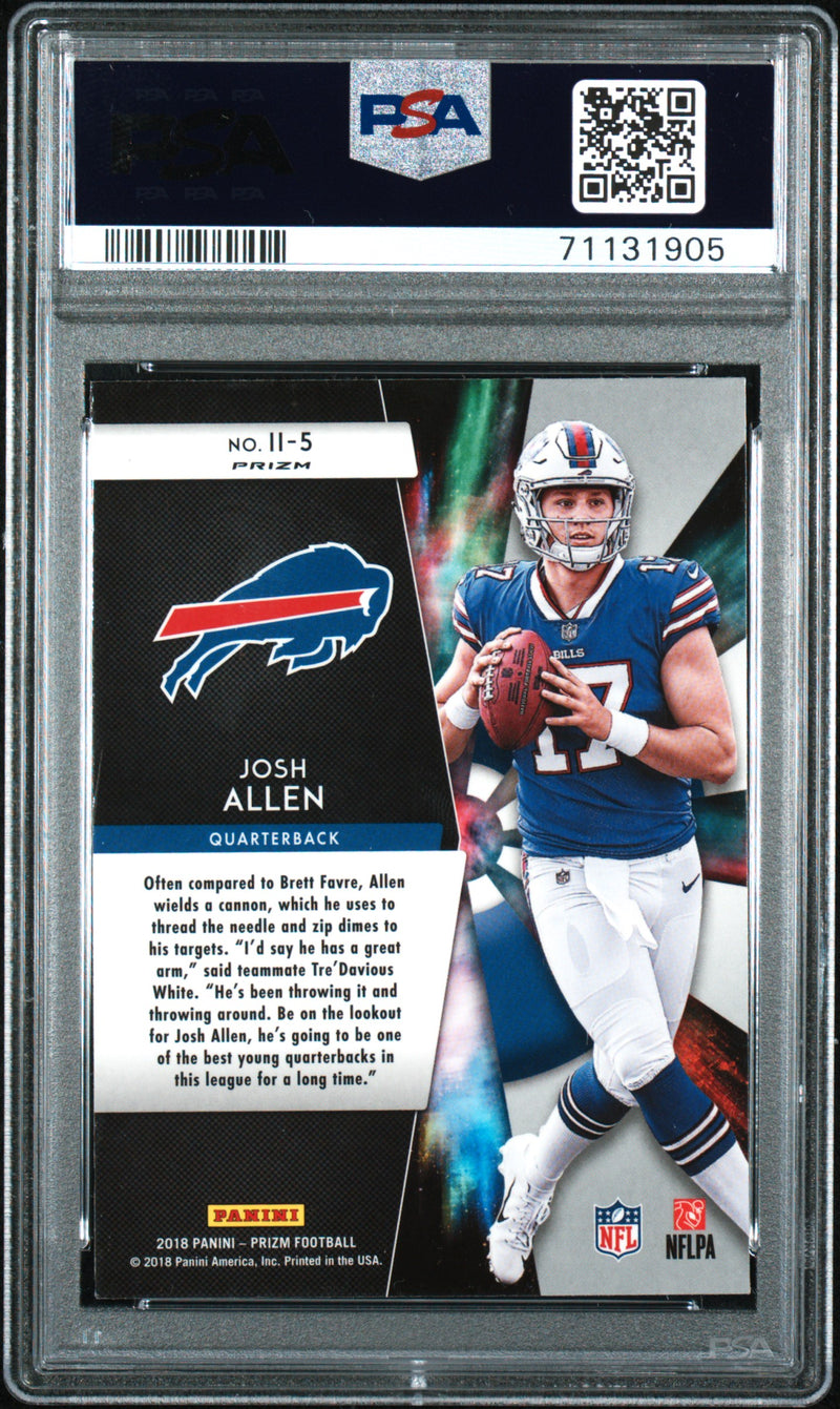 2018 Panini Prizm Instant Impact Josh Allen