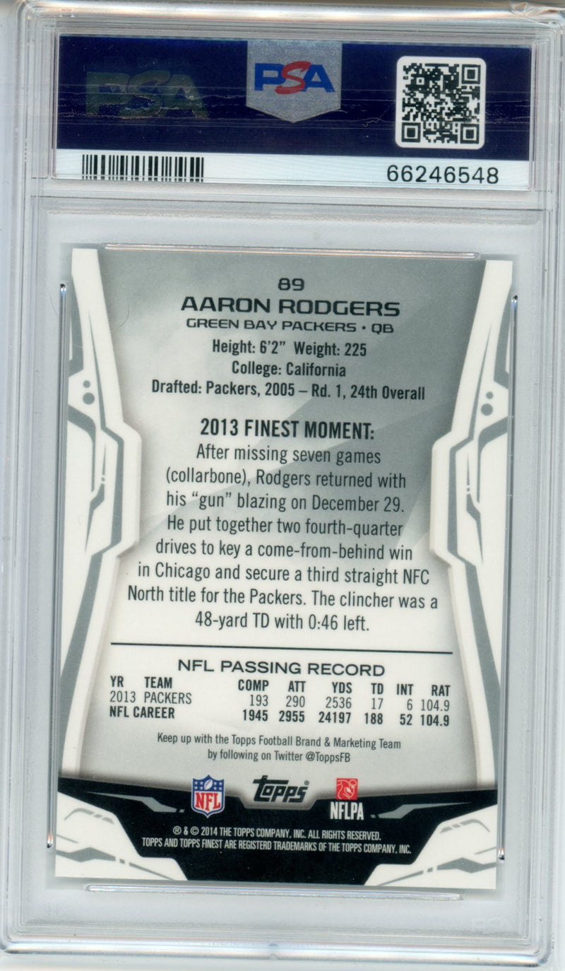 2014 Finest Aaron Rodgers