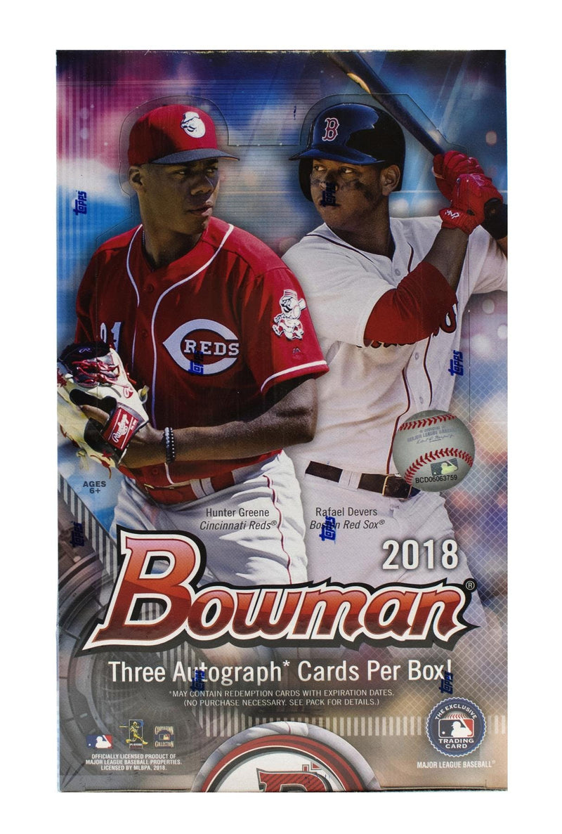 2018 Bowman Baseball Hobby Jumbo Box - 3 Autos/Box (Shohei Ohtani Auto RC ???)