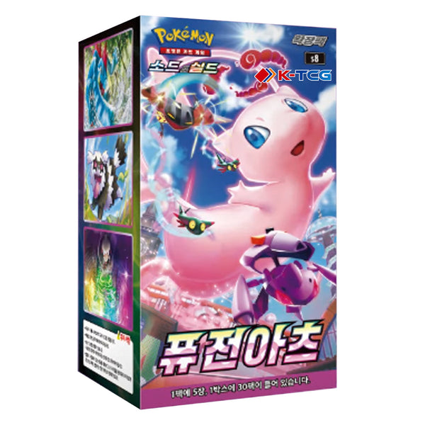 3 Packs of Pokemon Fusion ARTS (Fusion Strike) Booster Box (Korean)  Pack Lot (Three Packs)