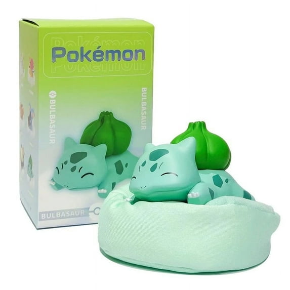 Bulbasaur Sleeping Pokémon Figure (Collect All 6) - Pokemon