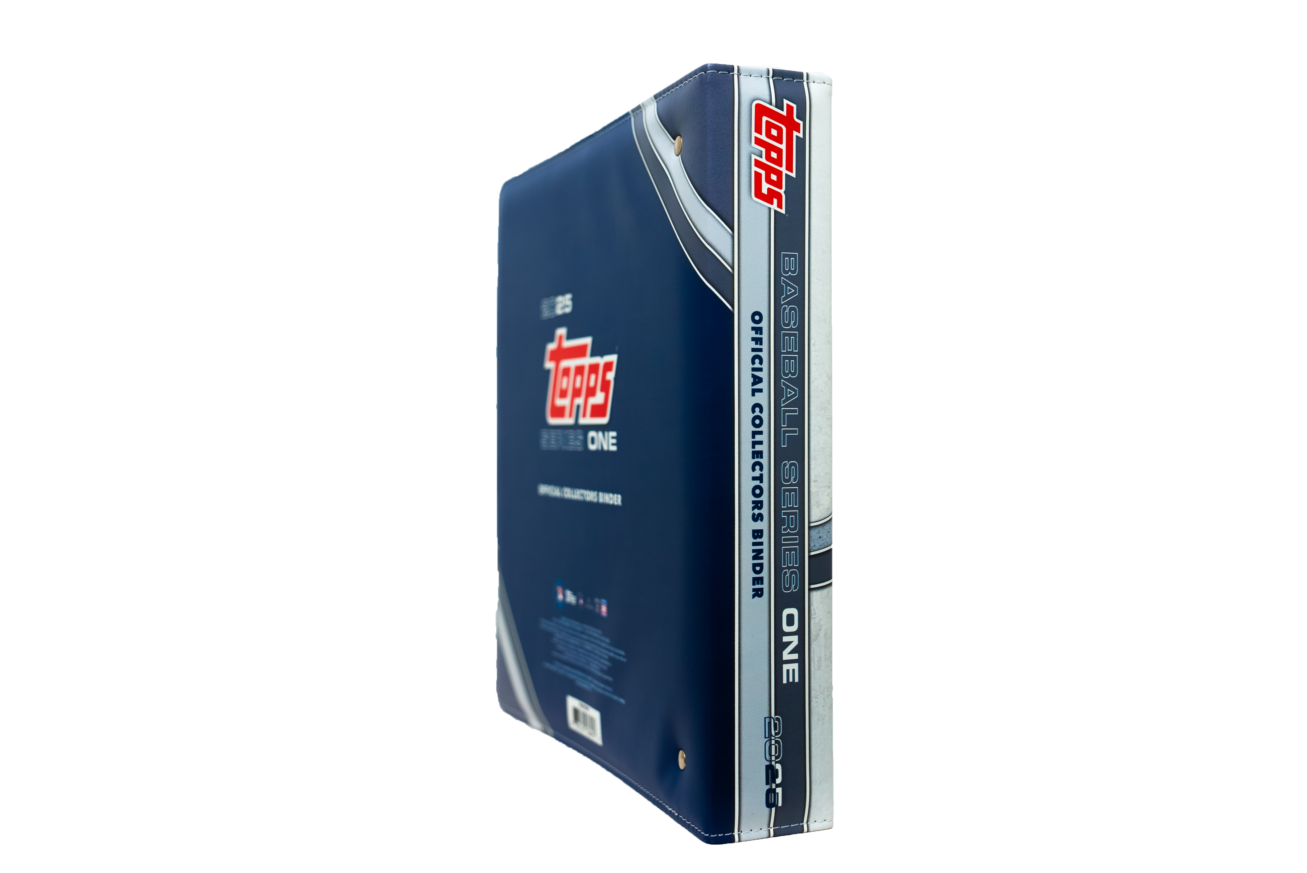 BUNDLE 2025 Topps Series 1 Official Collectors Binder with 40 9-Pocket Pages - Collecting Supplies