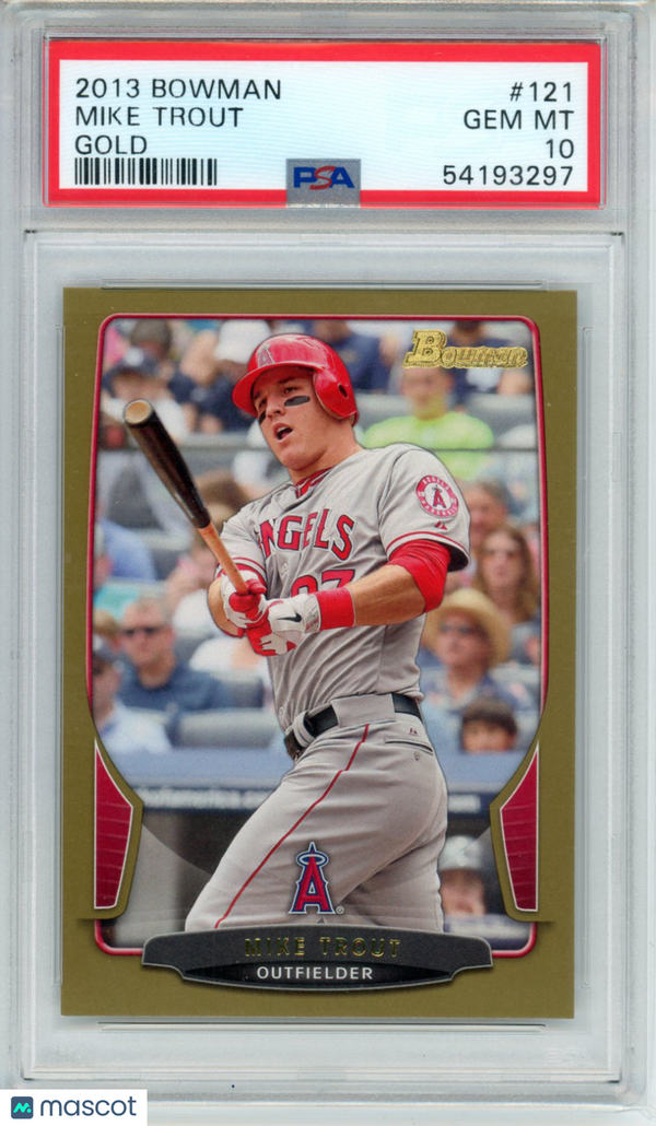 2013 Bowman Mike Trout #121 PSA 10 Baseball