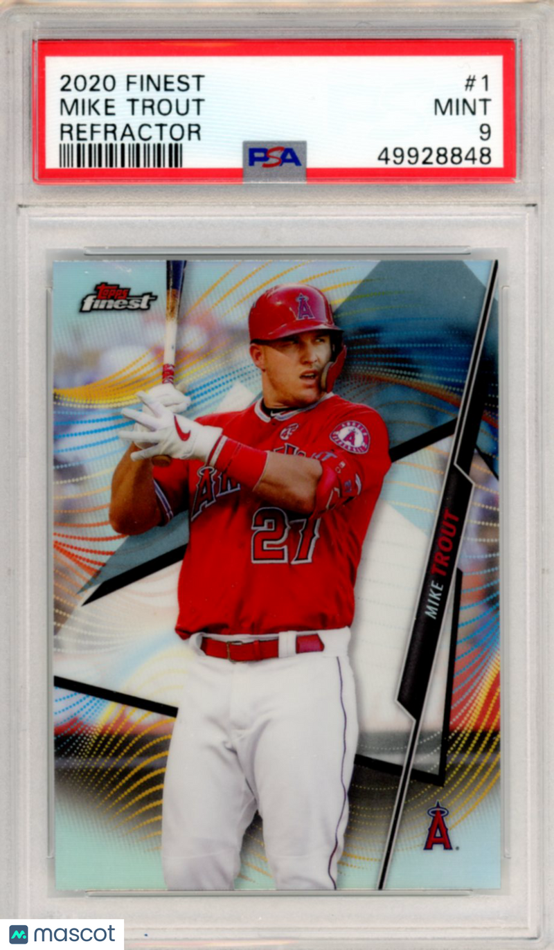 2020 Finest Mike Trout Refractor