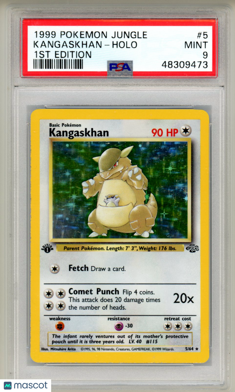 1999 Pokemon Jungle 1st Edition Kangaskhan
