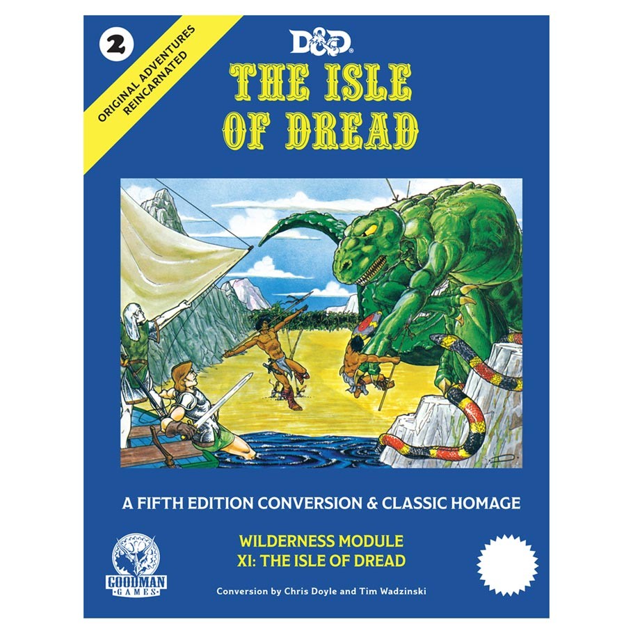 D&D Original Adventures Reincarnated #2: The Isle of Dread (Hardback) - D&D