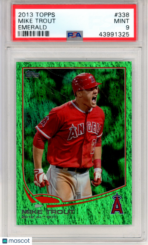 2013 Topps Mike Trout #338 PSA 9 Baseball