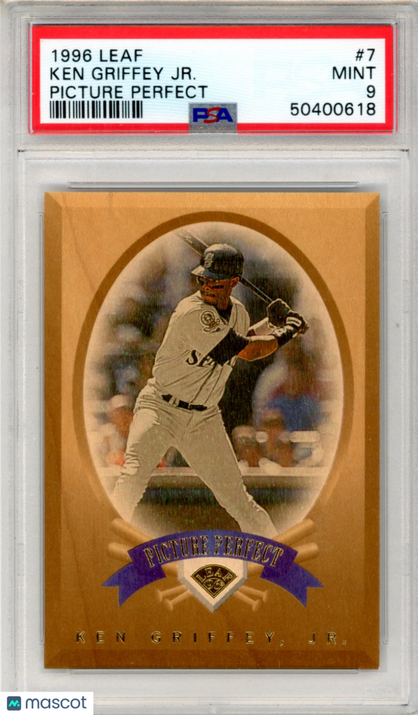 1996 Leaf Picture Perfect Ken Griffey JR. Picture Perfect #7 PSA 9