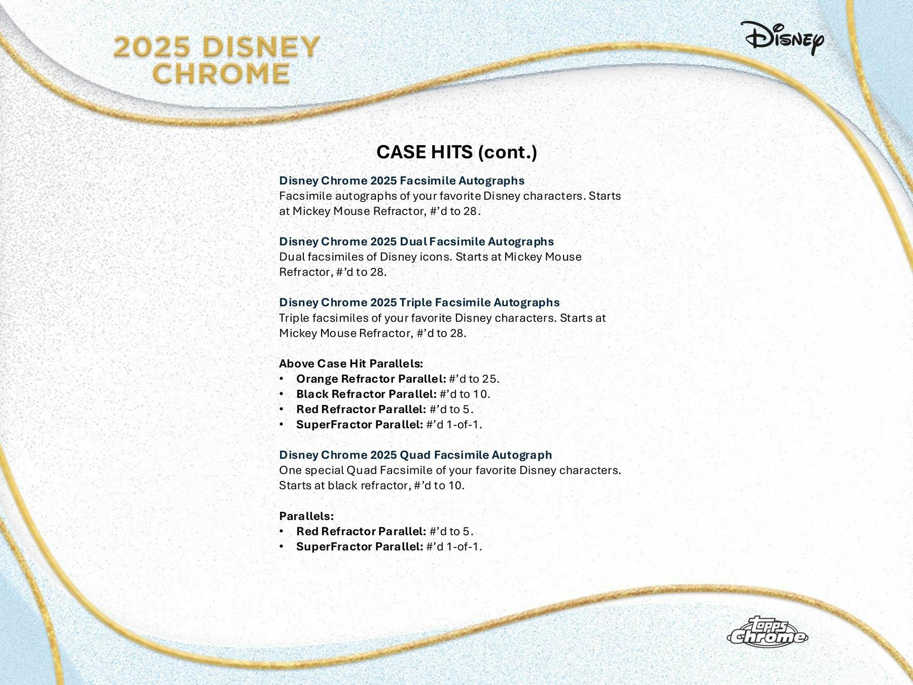 Disney Chrome Hobby Box (Topps 2025) Sep 24th - Trading Cards
