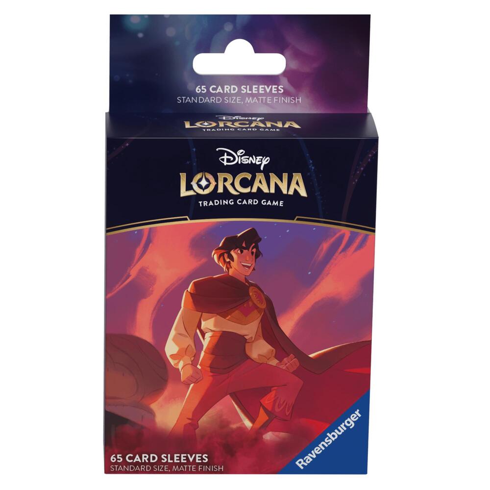 Disney Lorcana Card Sleeves - Aladdin - Heroic Outlaw (65-Pack) - Disney Lorcana