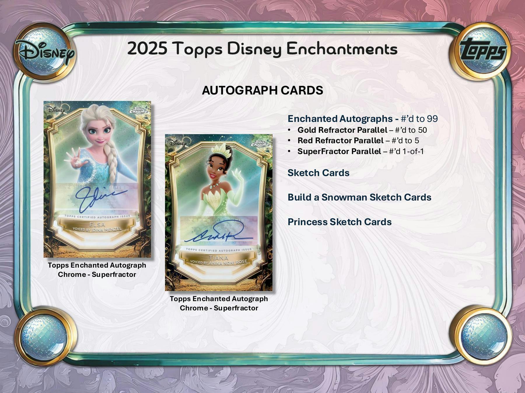 Disney Wonder Hobby Box (Topps 2025) - Trading Cards