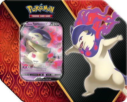 Divergent Powers Tin - Hisuian Typhlosion V - Collectible Trading Cards