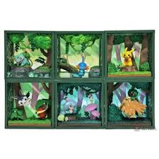 Re-ment Pokémon Frame - Deep Woods
