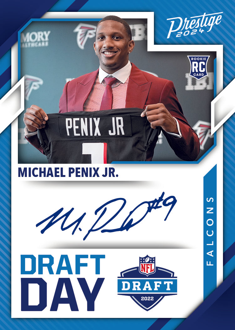 2024 Panini Prestige Hobby H2 Hybrid NFL Football Box (Galaxy Parallels / NIL Inserts)