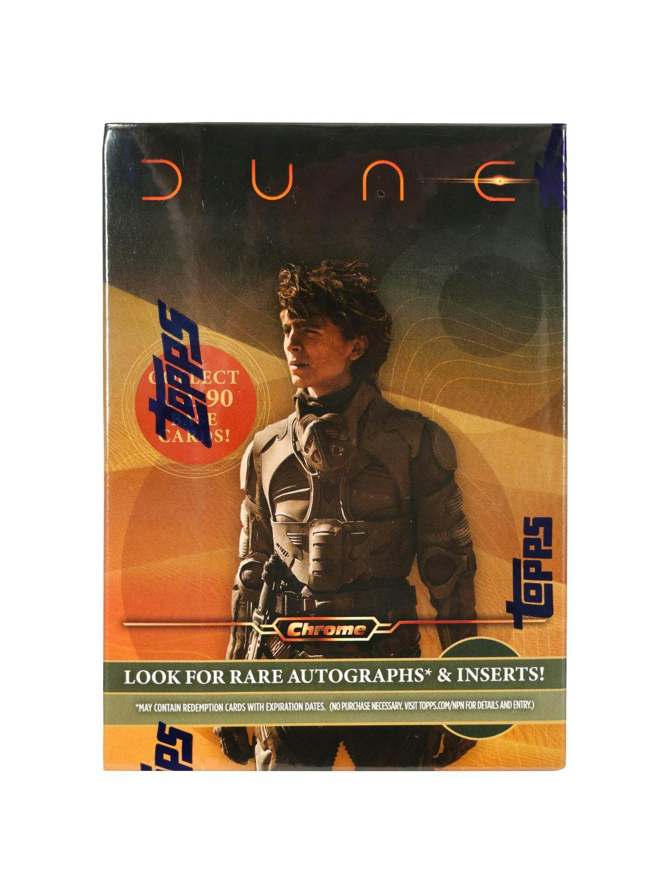 Dune Chrome 7-Pack Blaster Box (Topps 2024) - Trading Cards