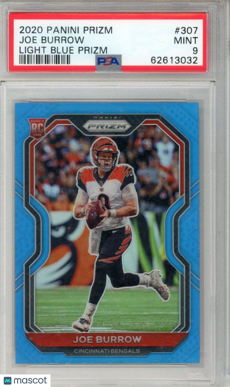 2020 Panini Prizm Joe Burrow Light Blue