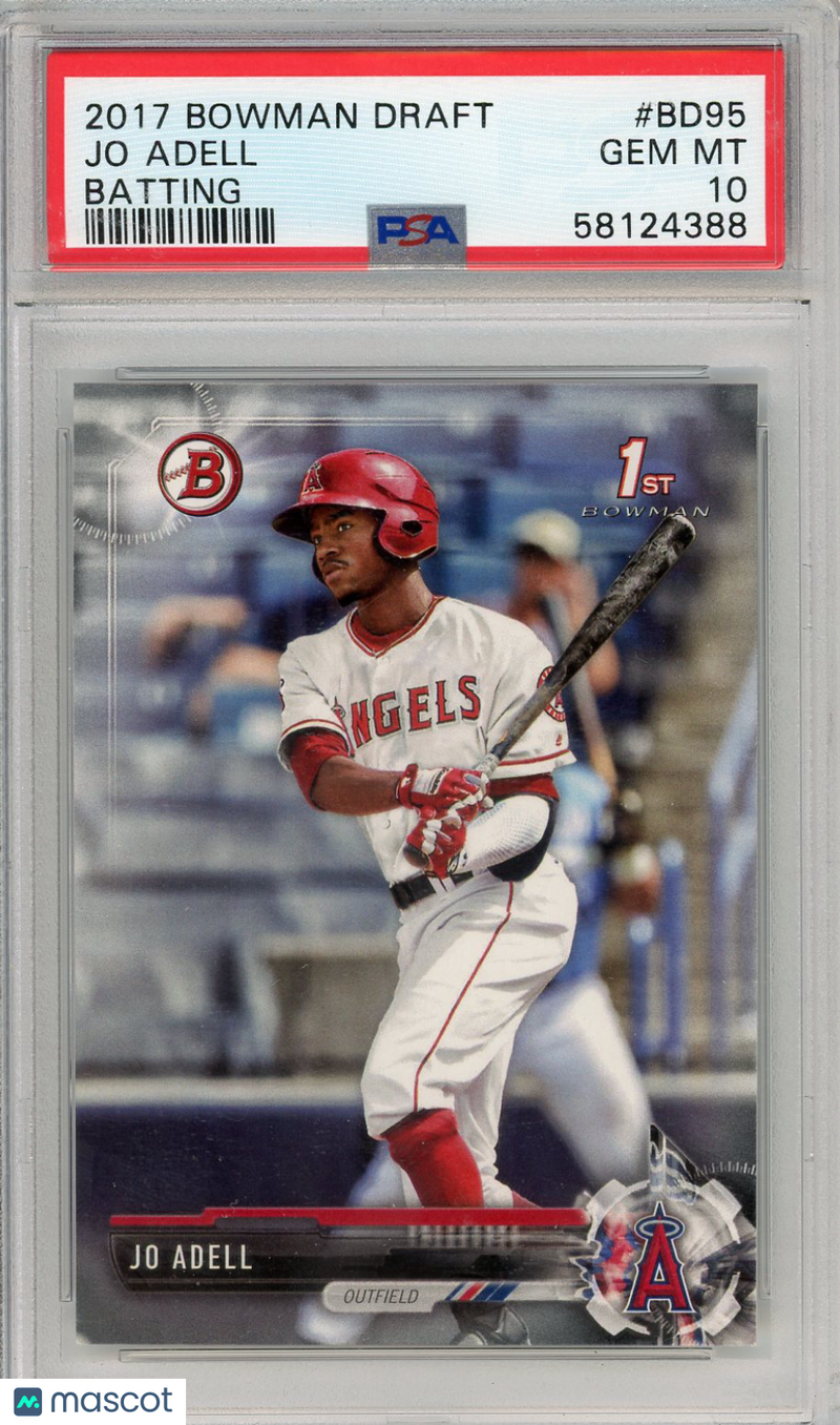 2017 Bowman Draft Jo Adell Batting