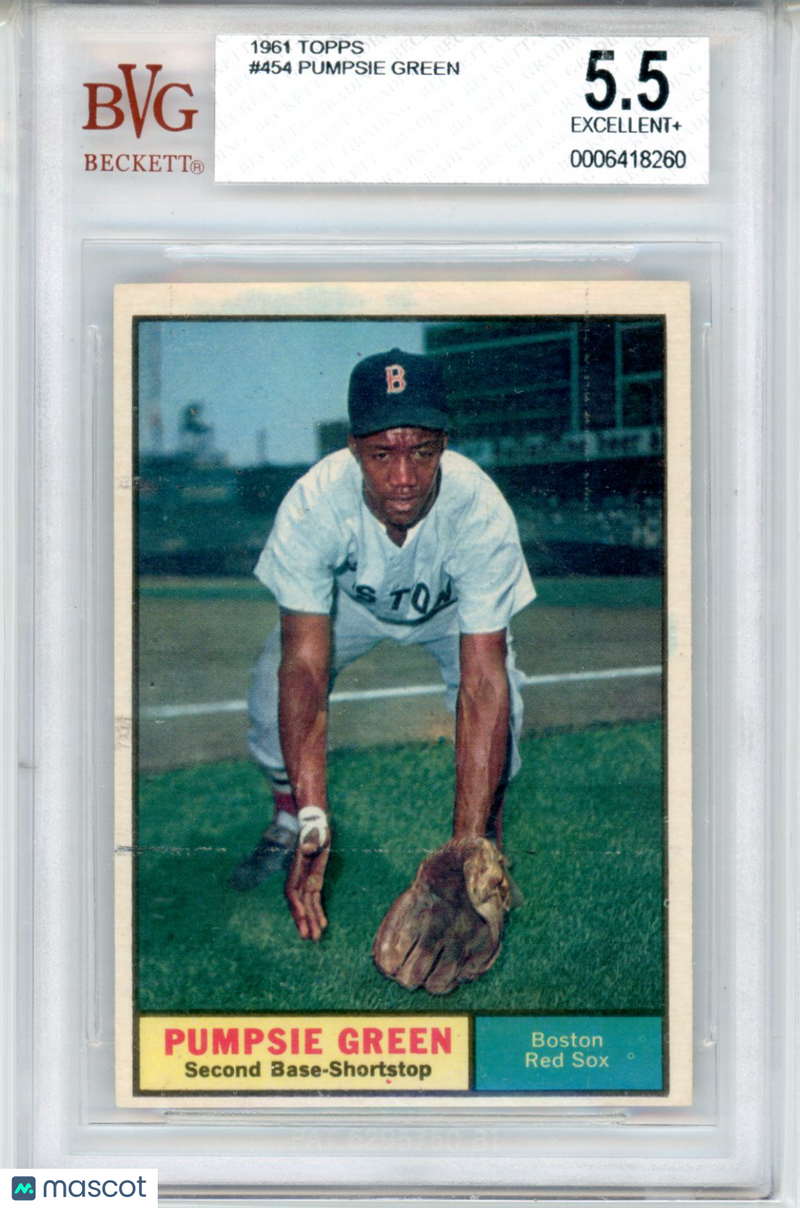 1961 Topps Pumpsie Green